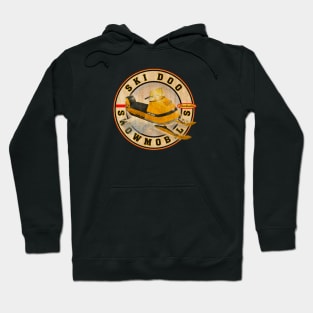 Ski Doo vintage Snowmobiles Hoodie